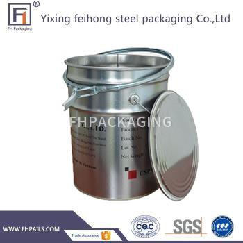 Krog 1 galono vedro prazno lateks barvo